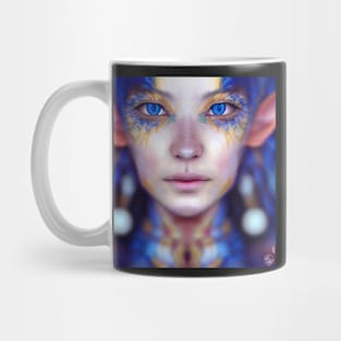 Nambra Sarlen - Portrait of Beautiful Elf Woman Mug